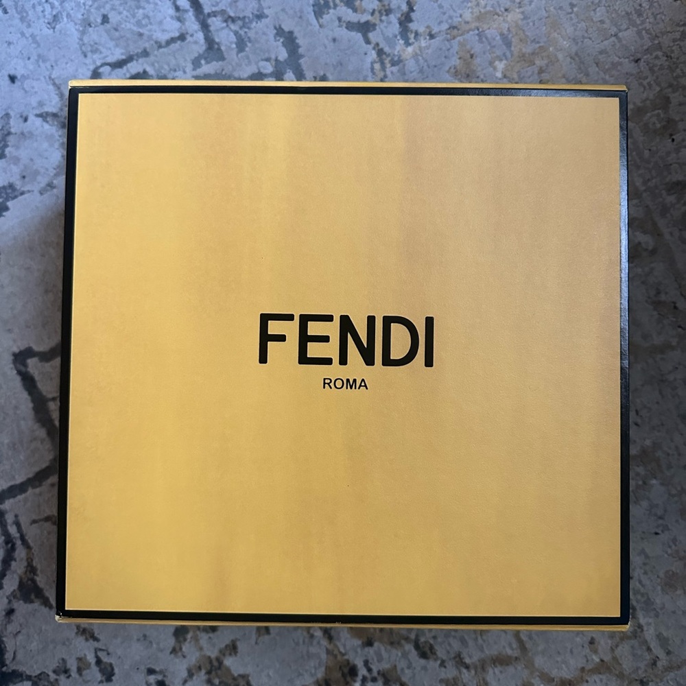 Fendi Gold and Black Box